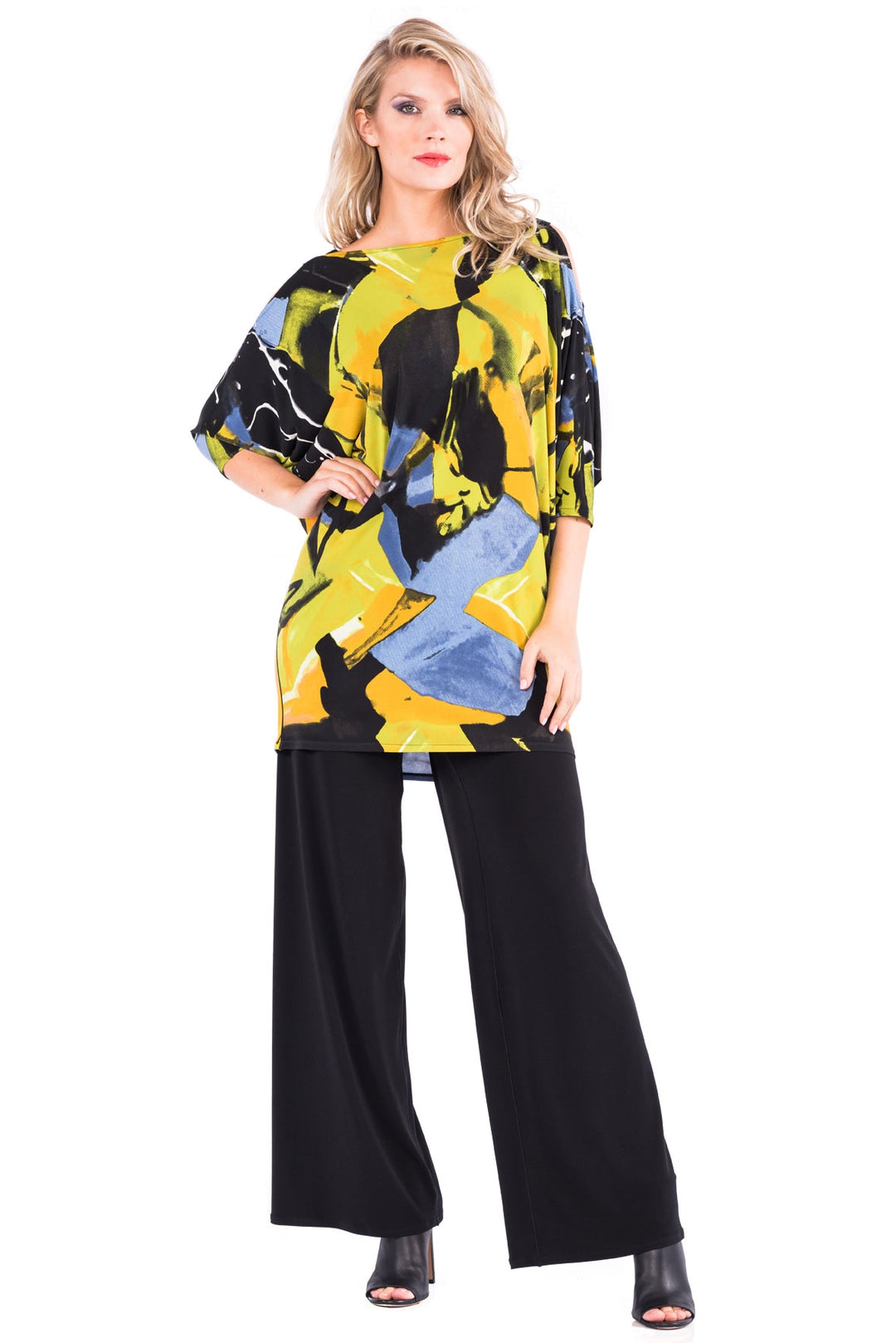 Strap Open Shoulder Dolman (No Cuffs)
