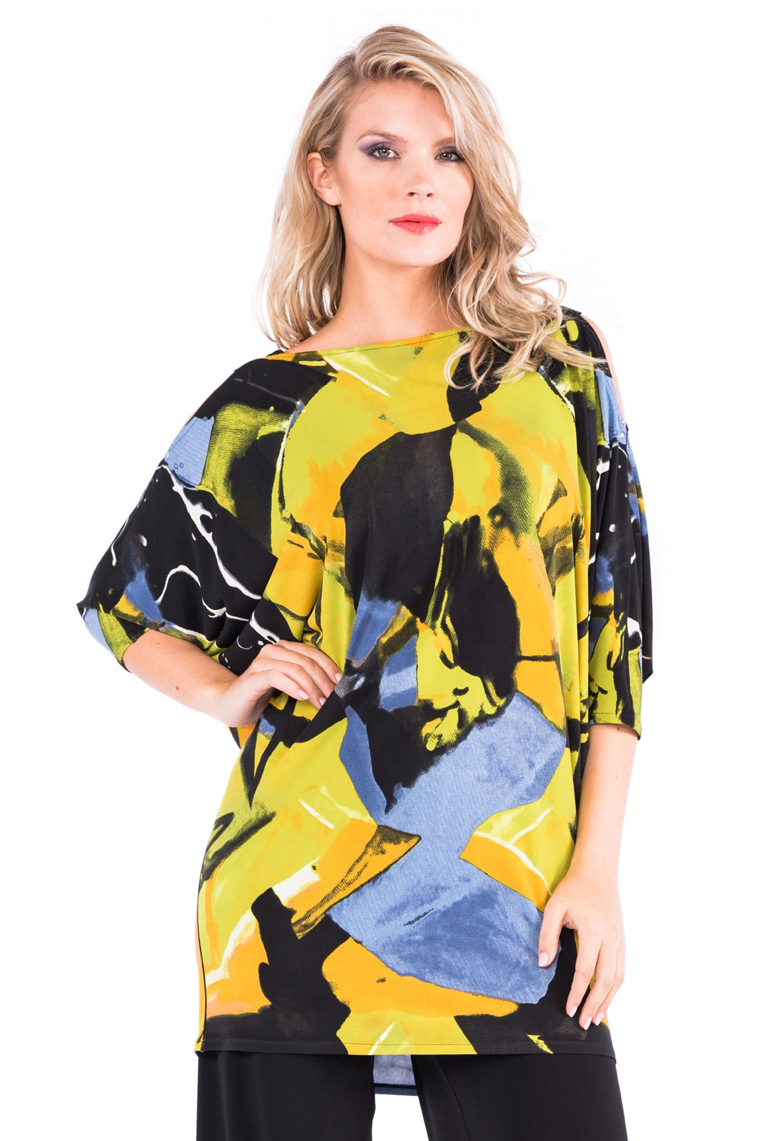 Strap Open Shoulder Dolman (No Cuffs)