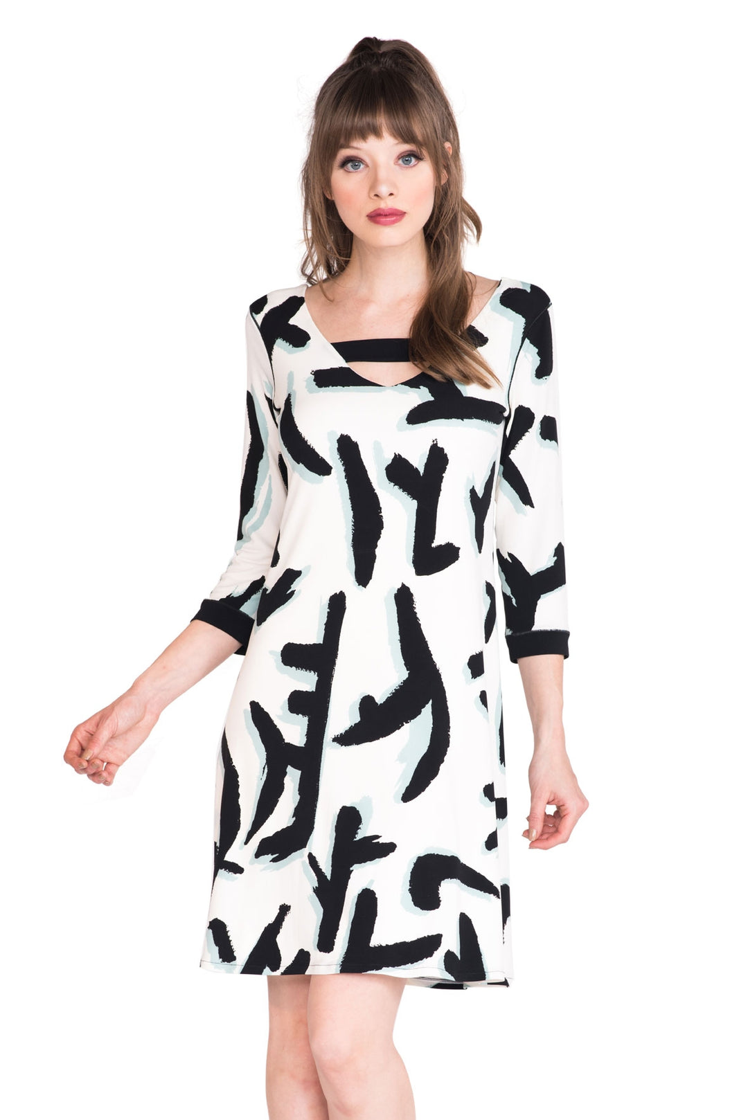 V Tap Dress