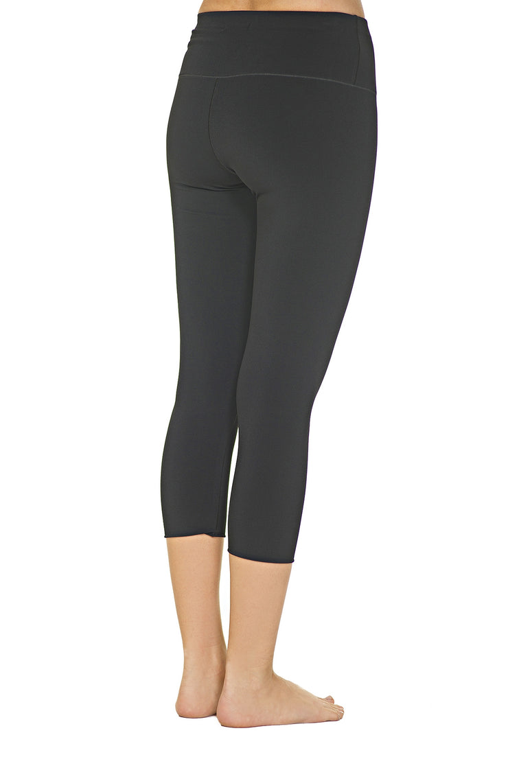 DOUBLE WB DBL LAYARED CROPPED LEGGINGS
