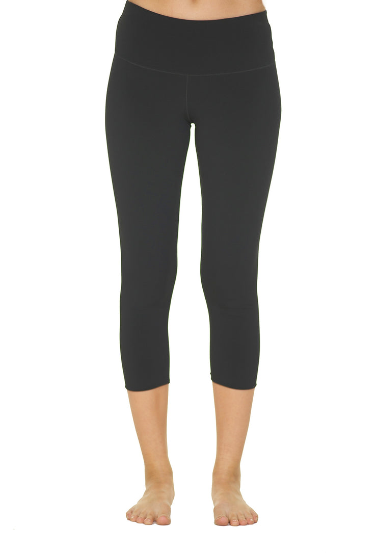 DOUBLE WB DBL LAYARED CROPPED LEGGINGS